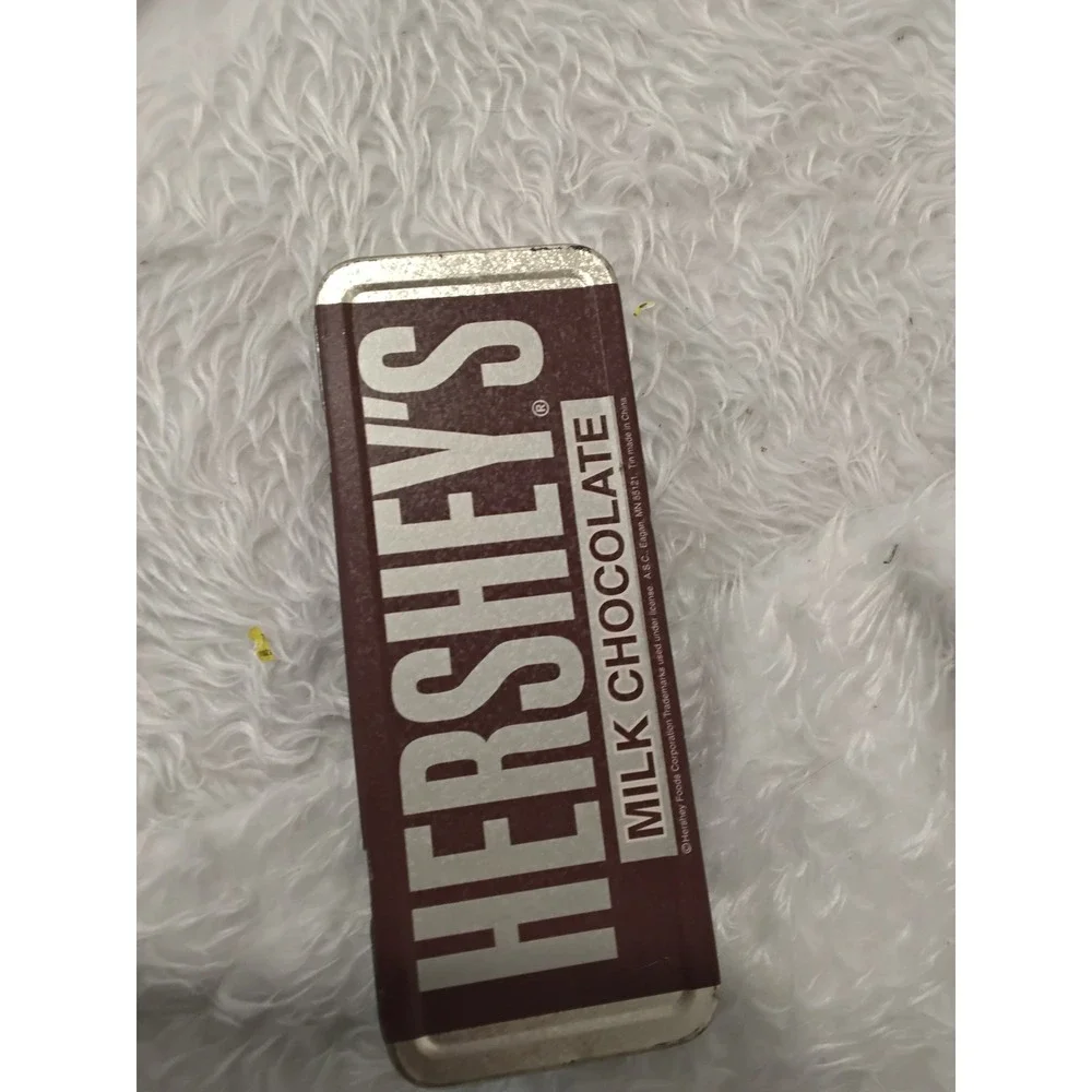 Hersheys Milk Chocolate Bar Tin‎ Container Collectible Storage Case